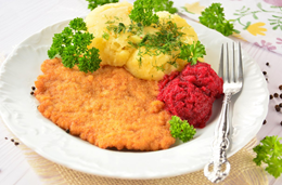 Kotlet schabowy.